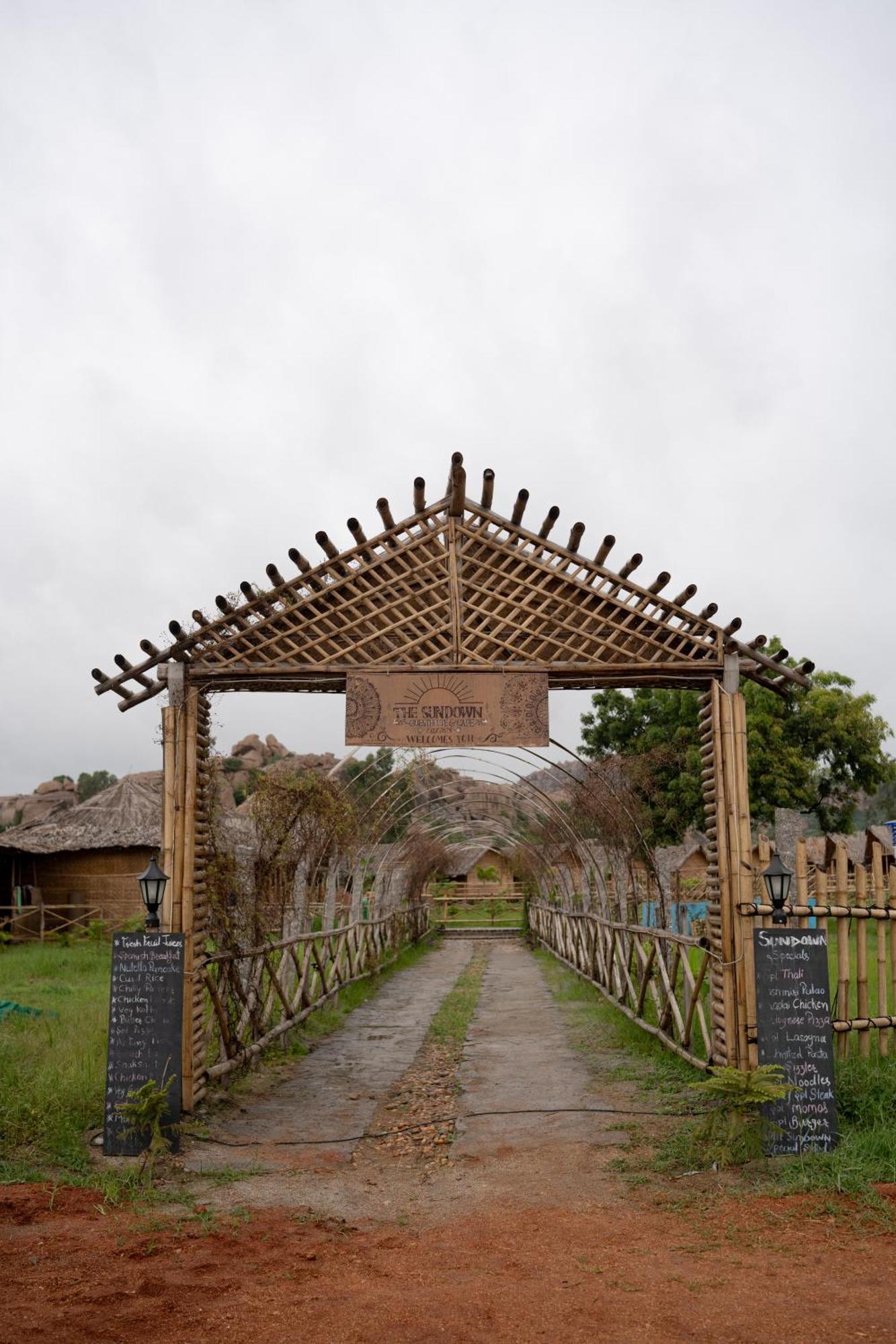 The Sundown Hampi Hotel Exterior photo